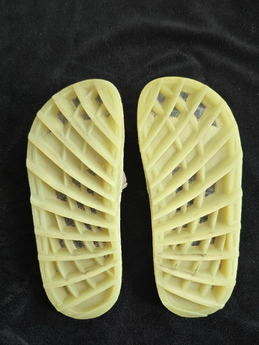 Skechers White Adjustable Slide Water Sandals with Vent Cutouts